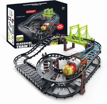 29Pcs Kids Classical Train Track Set